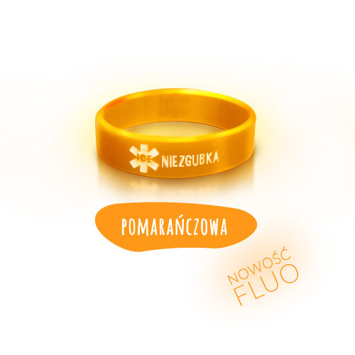 niezgubka ice - fluo pomarañczowa