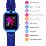 Funkcje smartwatcha Niezgubka GPS – SOS, lokalizacja, elektroniczne ogrodzenie, aparat