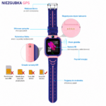 Budowa smartwatcha Niezgubka GPS – klamra, ekran Retina, aparat, gniazdo karty Micro SIM