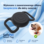 SafePet ID Smart Tag - adresówka z silikonu bezpiecznego dla skóry zwierząt